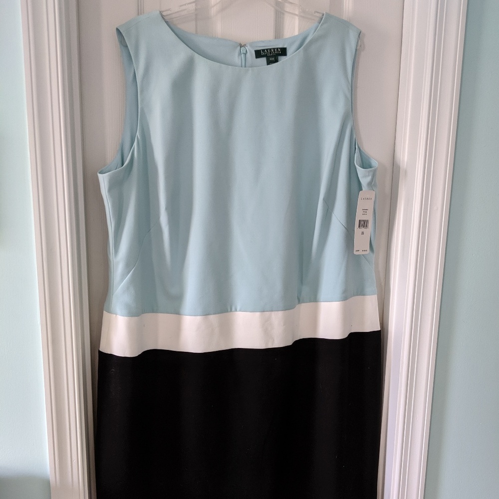 Plus Size Lauren by Ralph Lauren dress 22w